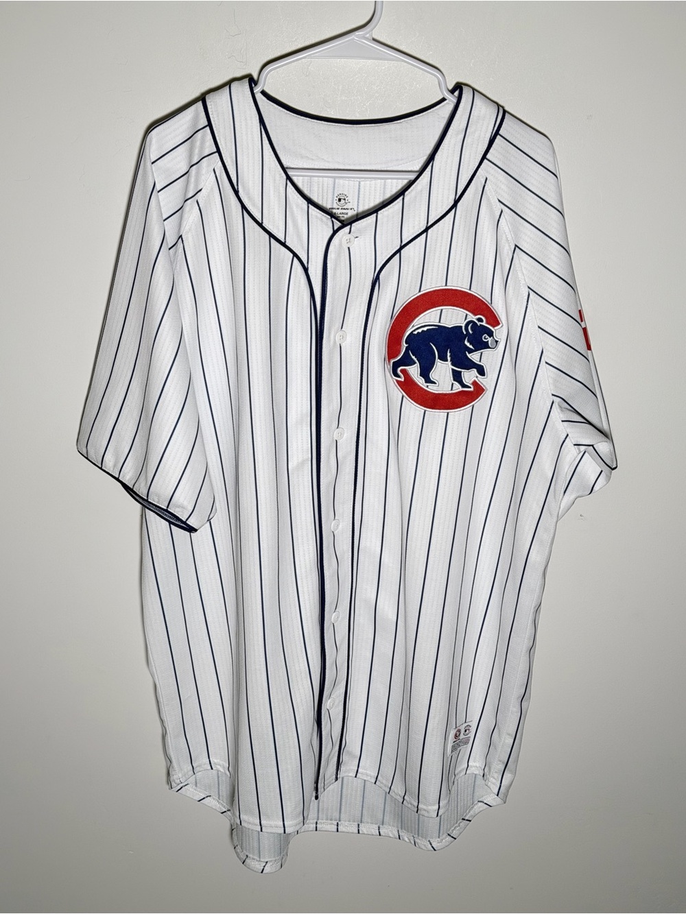 Vintage 90’s True Fan MLB Chicago Cubs Button Down Baseball Mens sz XL Jersey